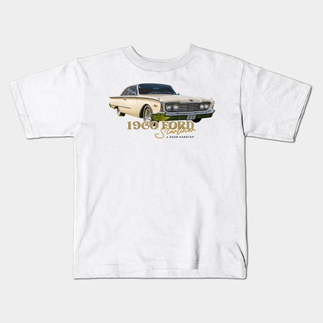 1960 Ford Starliner 2 Door Hardtop Kids T-Shirt by Gestalt Imagery